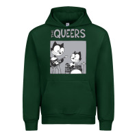 Forest Green The Queers Urban Hoodie - artisFamous