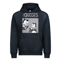 Navy The Queers Urban Hoodie - artisFamous