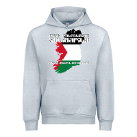 Heather Grey irish palestinian solidarity Urban Hoodie - artisFamous