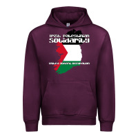 Mauve Wine irish palestinian solidarity Urban Hoodie - artisFamous