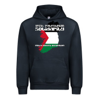 Navy irish palestinian solidarity Urban Hoodie - artisFamous