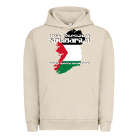 Pigment French Oak irish palestinian solidarity Urban Hoodie - artisFamous