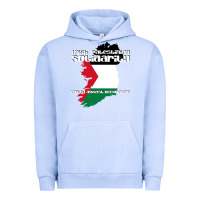 Pigment Grape Ice irish palestinian solidarity Urban Hoodie - artisFamous