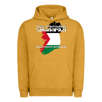 Pigment Peanut Butter irish palestinian solidarity Urban Hoodie - artisFamous