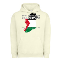 Pigment Pistachio irish palestinian solidarity Urban Hoodie - artisFamous