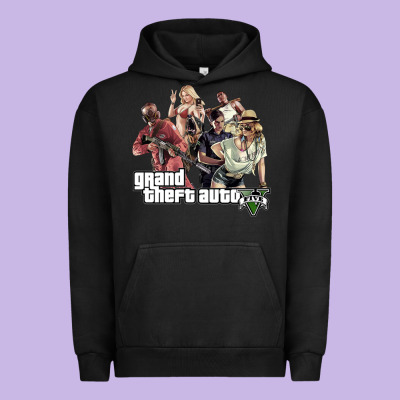 Grand Theft Auto Urban Hoodie Designed By Artisfamous