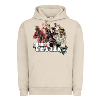 Pigment French Oak Grand Theft Auto Urban Hoodie - artisFamous