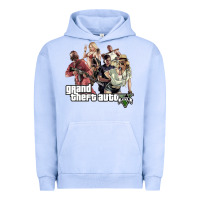Pigment Grape Ice Grand Theft Auto Urban Hoodie - artisFamous