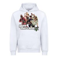 White Grand Theft Auto Urban Hoodie - artisFamous