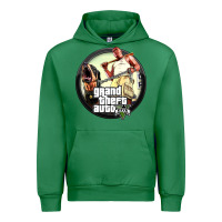 Emerald Grand Theft Auto Urban Hoodie - artisFamous