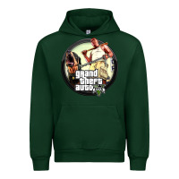 Forest Green Grand Theft Auto Urban Hoodie - artisFamous