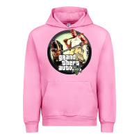 Fuchsia Pink Grand Theft Auto Urban Hoodie - artisFamous