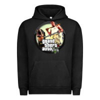 Pigment Black Grand Theft Auto Urban Hoodie - artisFamous
