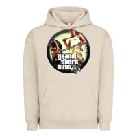 Pigment French Oak Grand Theft Auto Urban Hoodie - artisFamous