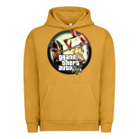 Pigment Peanut Butter Grand Theft Auto Urban Hoodie - artisFamous