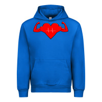 Cobalt Healthy Heart Urban Hoodie - artisFamous