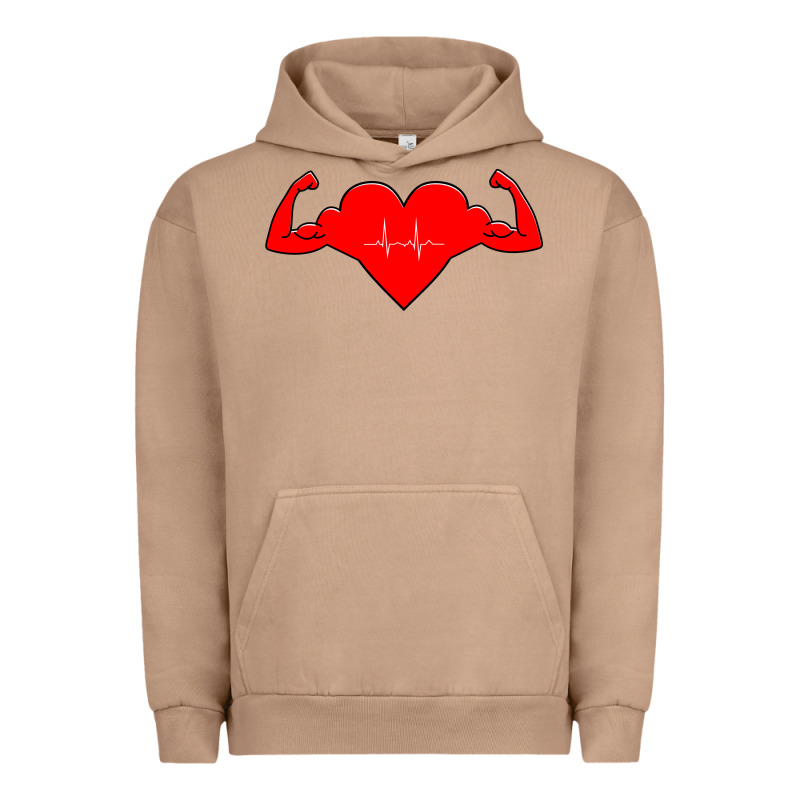 Healthy Heart Urban Hoodie by artisFamous | Teevron