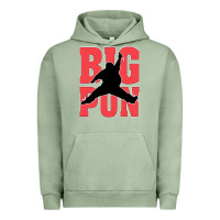 Pigment Oil Green Big Pun Urban Hoodie - artisFamous