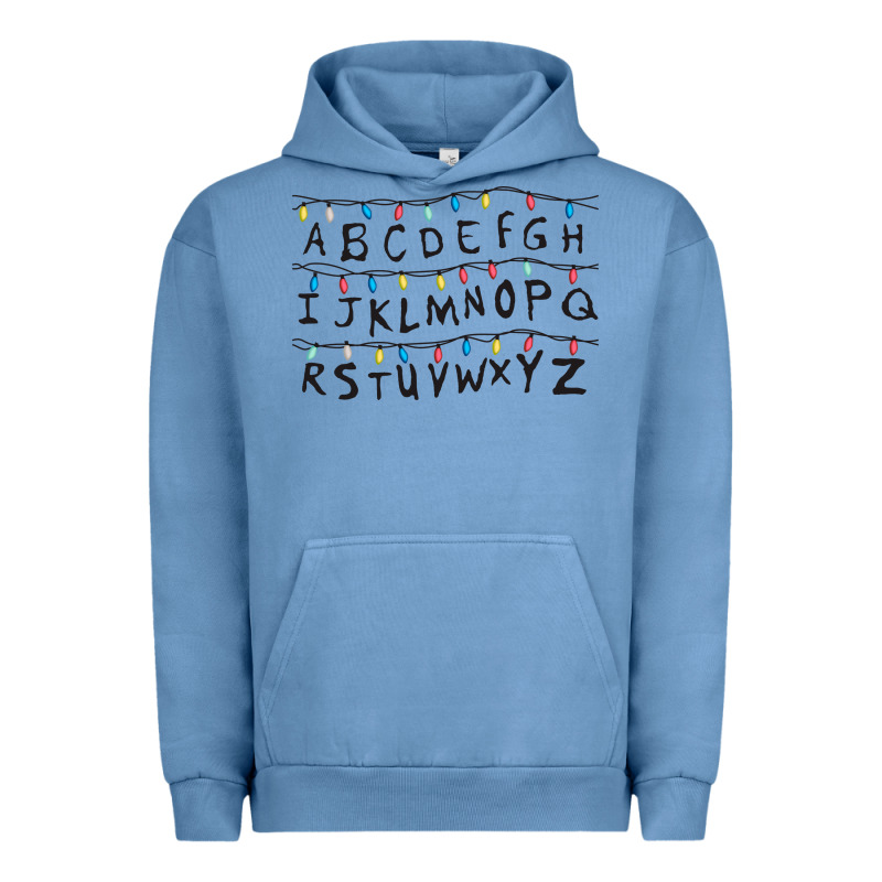 Stranger Lights Alphabet Urban Hoodie by artisFamous | Teevron