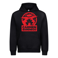 Black carmen sandiego Urban Hoodie - artisFamous