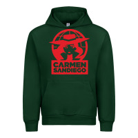 Forest Green carmen sandiego Urban Hoodie - artisFamous