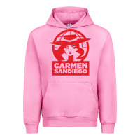 Fuchsia Pink carmen sandiego Urban Hoodie - artisFamous
