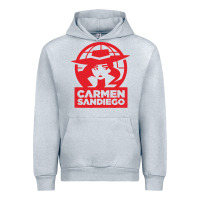 Heather Grey carmen sandiego Urban Hoodie - artisFamous