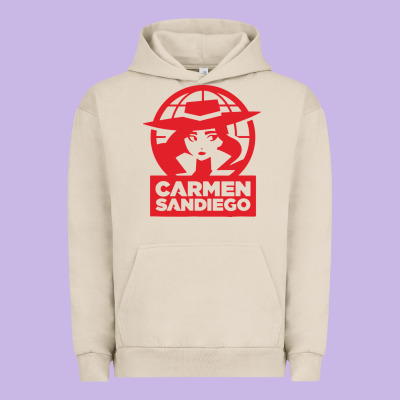 Carmen Sandiego Urban Hoodie Designed By Artisfamous