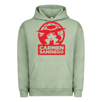 Pigment Oil Green carmen sandiego Urban Hoodie - artisFamous