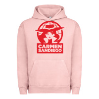 Pigment Salmon carmen sandiego Urban Hoodie - artisFamous