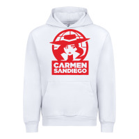 White carmen sandiego Urban Hoodie - artisFamous