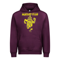 Mauve Wine mustard plug Urban Hoodie - artisFamous