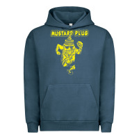 Pigment Midnight Navy mustard plug Urban Hoodie - artisFamous