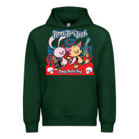 Forest Green reel big fish candy coated fury Urban Hoodie - artisFamous