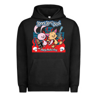 Pigment Black reel big fish candy coated fury Urban Hoodie - artisFamous