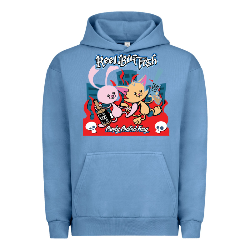 Reel Big Fish Candy Coated Fury Urban Hoodie by artisFamous | Teevron