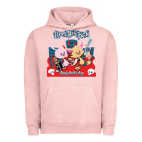 Pigment Salmon reel big fish candy coated fury Urban Hoodie - artisFamous