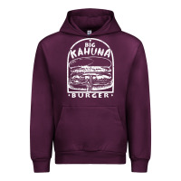 Mauve Wine Big Kahuna Burger - Tarantino Urban Hoodie - artisFamous