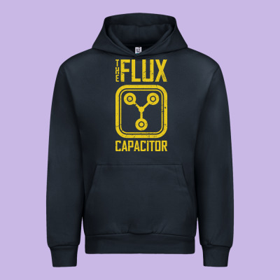 Back To The Future Flux Capacitor Urban Hoodie Designed By Artisfamous