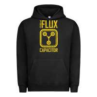 Pigment Black Back to the future flux capacitor Urban Hoodie - artisFamous