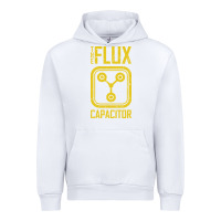 White Back to the future flux capacitor Urban Hoodie - artisFamous