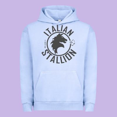 Italian Stallion Urban Hoodie Designed By Artisfamous