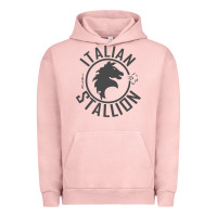 Pigment Salmon Italian Stallion Urban Hoodie - artisFamous