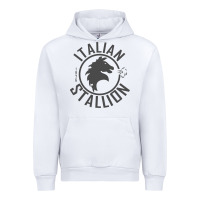 White Italian Stallion Urban Hoodie - artisFamous