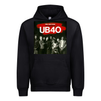 Black THE ESSENTIAL UB 40 Urban Hoodie - artisFamous