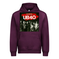 Mauve Wine THE ESSENTIAL UB 40 Urban Hoodie - artisFamous