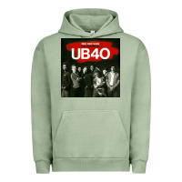 Pigment Oil Green THE ESSENTIAL UB 40 Urban Hoodie - artisFamous
