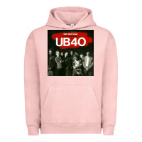 Pigment Salmon THE ESSENTIAL UB 40 Urban Hoodie - artisFamous