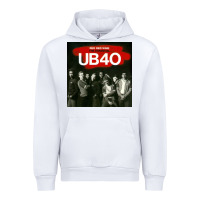 White THE ESSENTIAL UB 40 Urban Hoodie - artisFamous