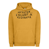 Stranger Alphabets Funny Urban Hoodie | Teevron